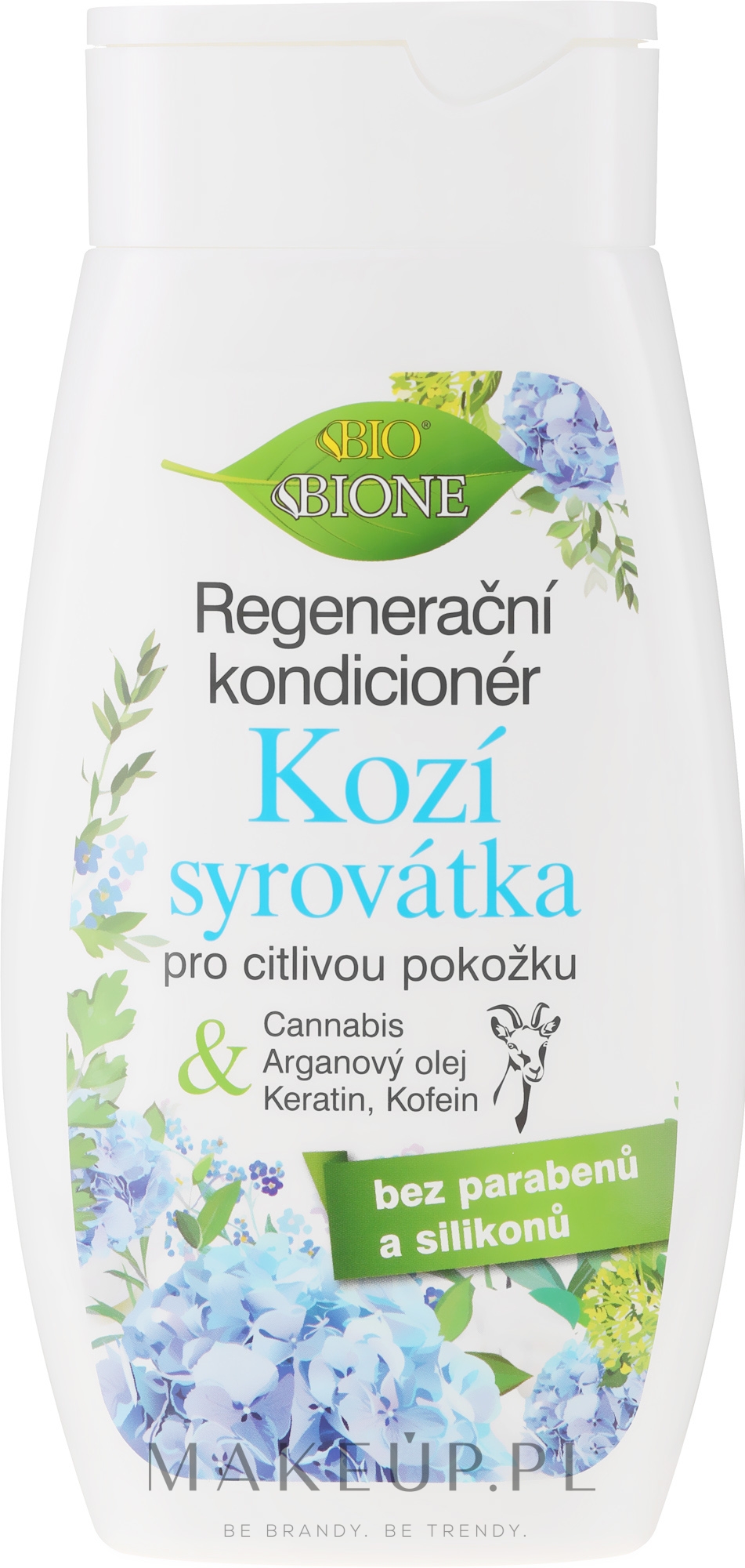 Regenerująca odżywka do włosów z kozim mlekiem - Bione Cosmetics Goat Milk Hair Conditioner — Zdjęcie 260 ml
