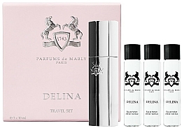 Kup Parfums de Marly Delina - Zestaw (edp/refill/3x10ml + case/1pcs)
