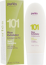 Ryżowy peeling do twarzy - Purles 101 Rice Exfoliator — Zdjęcie N4