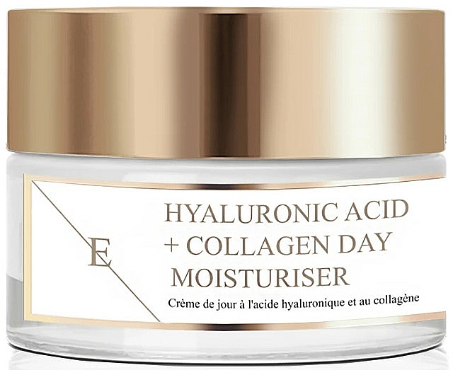 Przeciwstarzeniowy krem nawilżający na dzień z kolagenem - Eclat Skin London Hyaluronic Acid & Collagen Day Moisturiser — Zdjęcie N1