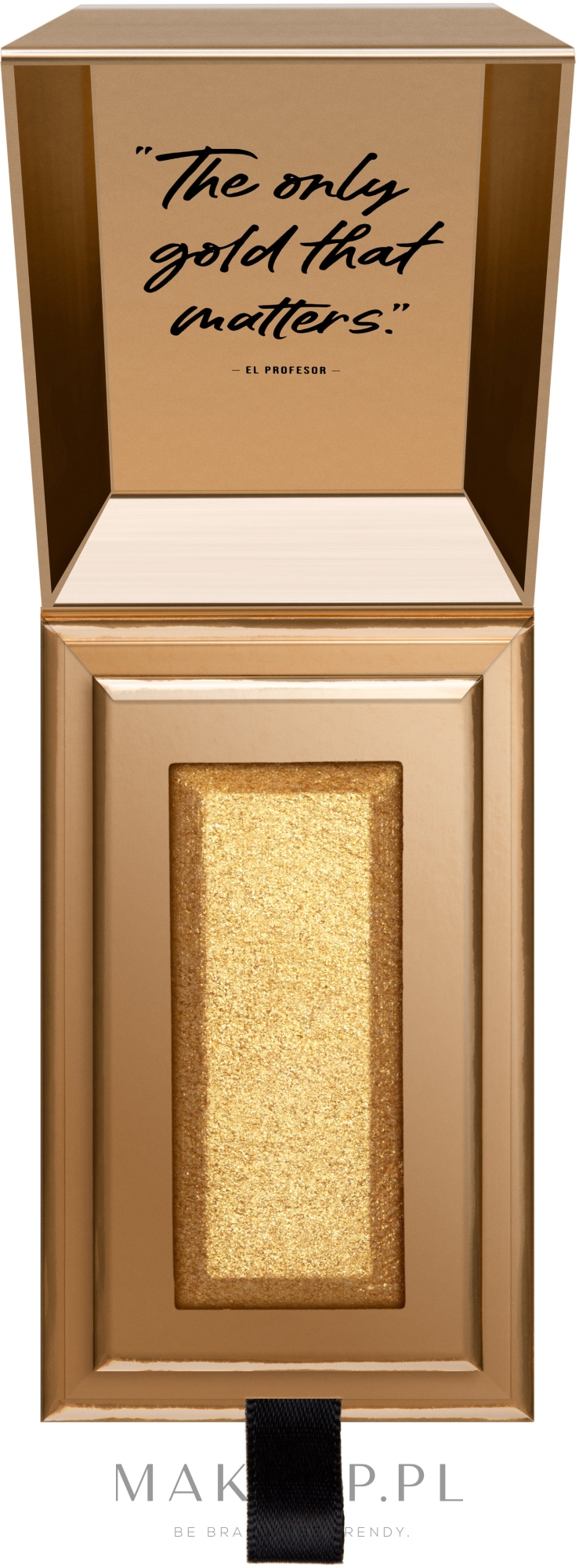 Rozświetlacz do twarzy - NYX Professional Makeup La Casa De Papel Highlighter — Zdjęcie 01 - Gold Brick