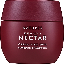 Kup Rozjaśniający i ujędrniający krem do twarzy SPF15 - Nature's Beauty Nectar Illuminating and Firming Face Cream