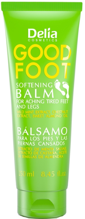 Zmiękczający balsam do bardzo zmęczonych stóp i nóg - Delia Good Foot Softening Balm For Heavy Tired Feet and Legs — Zdjęcie N3