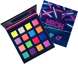 Paletka cieni do powiek - Parisa Cosmetics Neon Demon Eyeshadow Palette — Zdjęcie N4