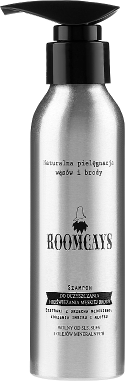 Szampon do oczyszczania i odświeżania męskiej brody - Roomcays Shampoo — Zdjęcie N2