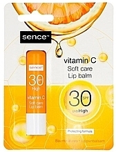 Balsam do ust z witaminą C - Sence Lip Balm Vitamin C SPF 30 — Zdjęcie N1
