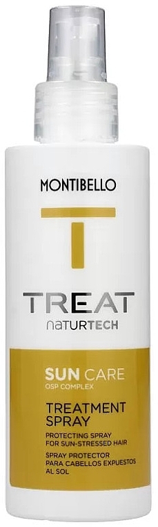Spray do włosów z filtrem przeciwsłonecznym - Montibello Treat Naturtech Sun Care Spray — Zdjęcie N1