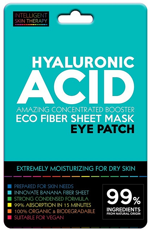 Płatki pod oczy - Beauty Face IST Hyaluronic Acid Eco Fiber Eye Patch — Zdjęcie N1