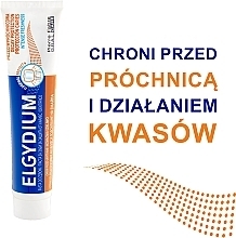 Przeciwpróchnicowa pasta do zębów z Kompleksem Fluorinol Protect + - Elgydium Fluorinol Protect+ — Zdjęcie N3