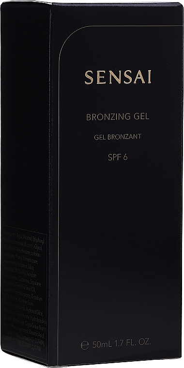 Żel brązujący do twarzy - Sensai Bronzing Gel SPF6 — Zdjęcie N2