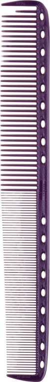 Grzebień do strzyżenia, 215 mm, fioletowy - Y.S.Park Professional 335 Cutting Combs Purple — Zdjęcie N1