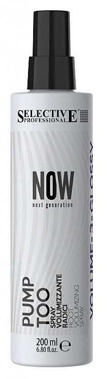 Spray zwiększający objętość - Selective Professional Now Next Generation Pump Too — Zdjęcie N1