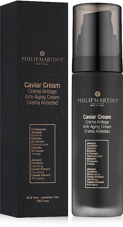 Krem z aktywnymi składnikami przeciwstarzeniowymi - Philip Martin's Caviar Cream — Zdjęcie N3