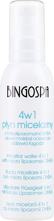 PREZENT! Płyn micelarny z mikroliposomami DHEA do demakijażu - BingoSpa Micellar Water — Zdjęcie N1