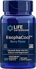 Wapń i magnez, witaminy, smak jagodowy - Life Extension EsophaCool Berry Flavor — Zdjęcie N1
