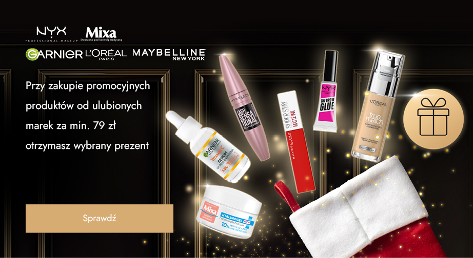 Promocja L'Oréal Paris, Mаybelline New York, NYX Professional Makeup, Mixa, Garnier