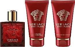 Kup PRZECENA! Versace Eros Flame - Zestaw (edp 50 ml + sh/gel 50 ml + ash/balm 50 ml)*