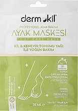 Kup Maseczka do stóp z olejem z nasion konopi - Dermokil Foot Mask Hemp Seed Oil