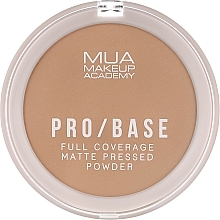 Matujący puder prasowany do twarzy - MUA Pro-Base Full Coverage Matte Pressed Powder — Zdjęcie N2