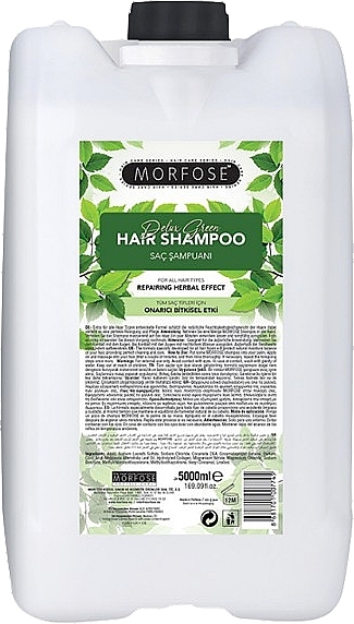 Ziołowy szampon do włosów - Morfose Herbal Delux Shampoo — Zdjęcie N1