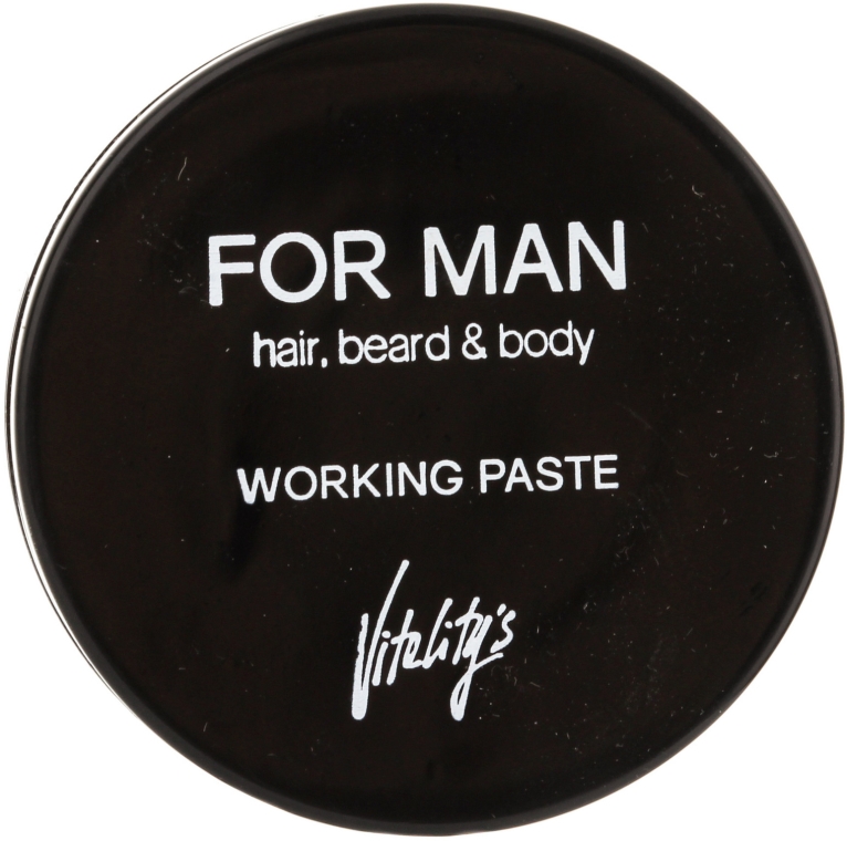 Matująca pasta do włosów - Vitality's For Man Working Paste — Zdjęcie N1