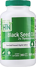 Kup Suplement diety z olejem z czarnuszki - Health Thru Nutrition Black Cumin Seed Oil 500 Mg