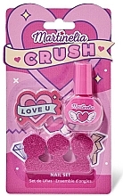 Kup Zestaw do pielęgnacji paznokci, różowy - Martinelia Crush Nails