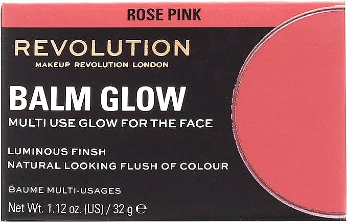 Wielofunkcyjny balsam do makijażu twarzy - Makeup Revolution Balm Glow Multipurpose Glow For The Face — Zdjęcie N3