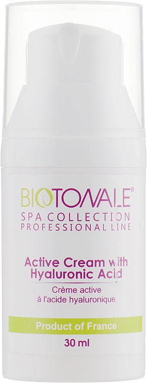 Aktywny krem z kwasem hialuronowym - Biotonale Hyaluronic Acid Active Cream — Zdjęcie N1