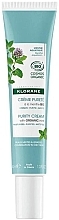 Kup Oczyszczający krem do twarzy - Klorane Bio Aquatic Mint Purifying Cream