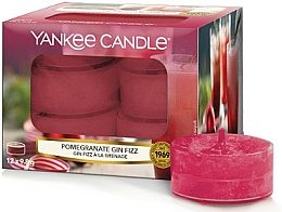 Podgrzewacz zapachowy - Yankee Candle Scented Tea Light Pomegrante Gin Fizz — Zdjęcie N1