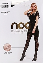 PRZECENA! Rajstopy damskie Romance, 20 den, nero - Knittex * — Zdjęcie N3