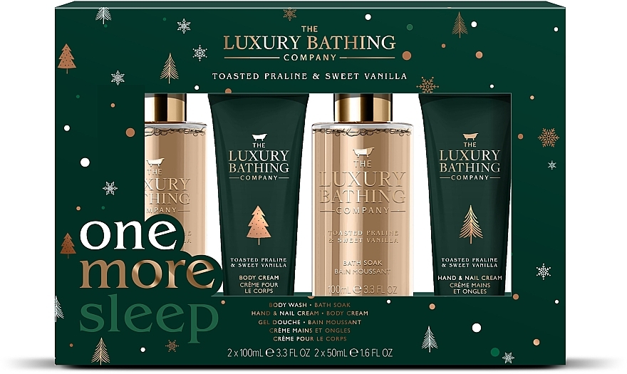 Zestaw, 4 produkty - Grace Cole The Luxury Bathing One More Sleep Set  — Zdjęcie N1