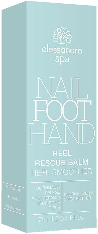 Wygładzający balsam do stóp - Alessandro International Spa Foot Heel Rescue Balm  — Zdjęcie N2