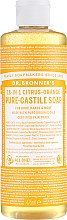 Mydło w płynie Cytrusy i pomarańcza - Dr Bronner’s 18-in-1 Pure Castile Soap Citrus & Orange — Zdjęcie N5