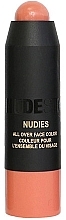 Krem-sztyft do twarzy - Nudestix Nudies All Over Face Color — Zdjęcie N2