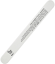 Dwustronny pilnik do paznokci 240/240, biały - Peggy Sage 2-way Washable Medium Nail File  — Zdjęcie N1