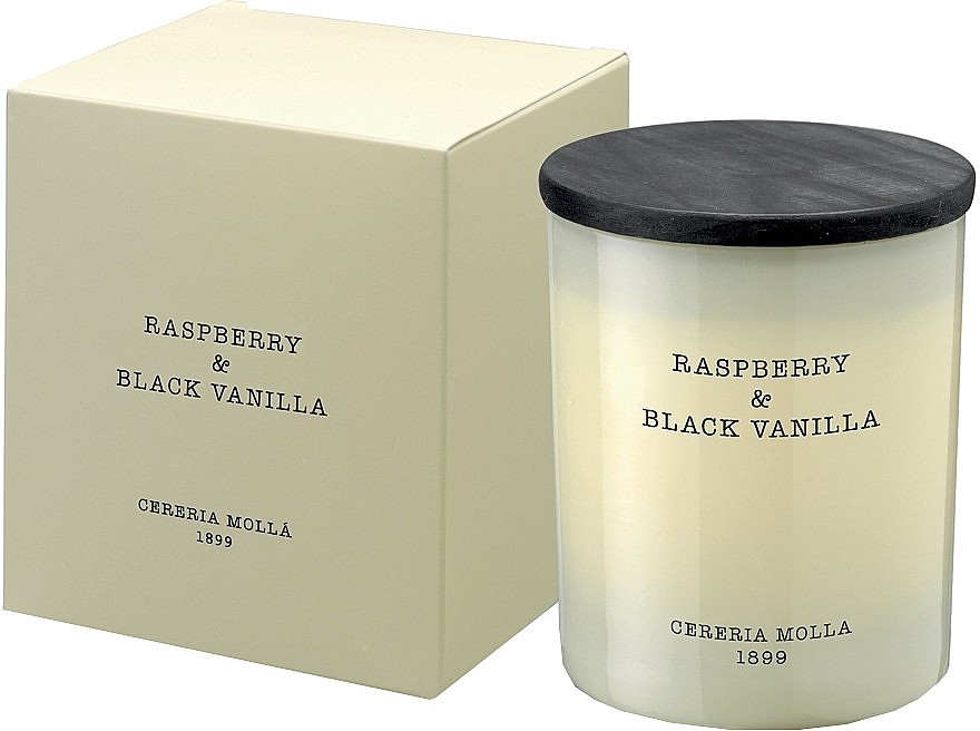 Cereria Molla Raspberry & Black Vanilla - Świeca zapachowa — Zdjęcie N1