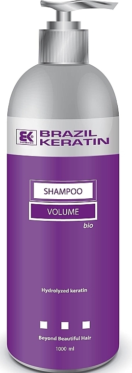 PRZECENA! Szampon dodający włosom objętości - Brazil Keratin Bio Volume Shampoo * — Zdjęcie N6