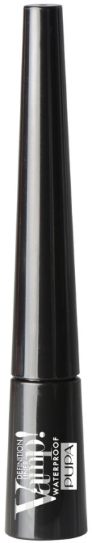 Wodoodporny eyeliner w płynie - Pupa Vamp! Definition Liner Waterproof — Zdjęcie N1