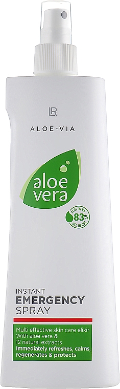 Spray szybkiej pomocy do pielęgnacji skóry - LR Health & Beauty Aloe Vera Instant Emergency Spray
