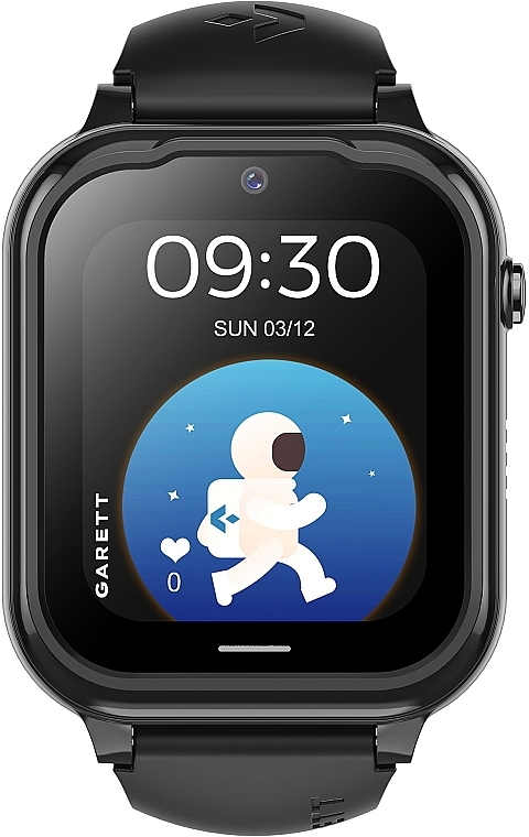 Inteligentny zegarek dziecięcy, czarny - Garett Smartwatch Kids Essa 4G GO — Zdjęcie N2