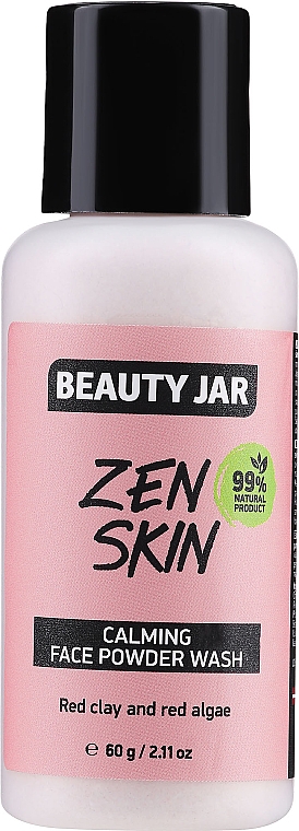 Kojący puder do mycia twarzy, do cery wrażliwej - Beauty Jar Zen Skin Calming Face Powder Wash — Zdjęcie N1