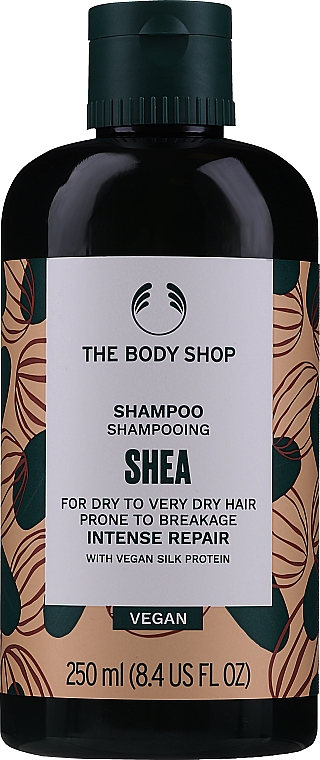 Intensywnie regenerujący szampon do włosów suchych - The Body Shop Shea Intense Repair Shampoo — Zdjęcie N2
