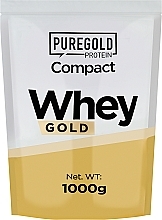 Białko serwatkowe Maliny i biała czekolada - Pure Gold Protein Compact Whey Gold Raspberry White Chocolate — Zdjęcie N1