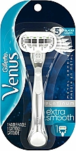 Maszynka do golenia z 1 wymiennym wkładem - Gillette Venus Platinum Extra Smooth — Zdjęcie N2