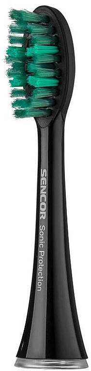 Wymienne końcówki do szczoteczki elektrycznej SOX004BK, czarne - Sencor Toothbrush Heads — Zdjęcie N3