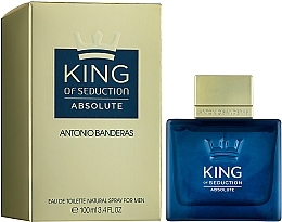 PRZECENA! Antonio Banderas King of Seduction Absolute - Woda toaletowa * — Zdjęcie N2