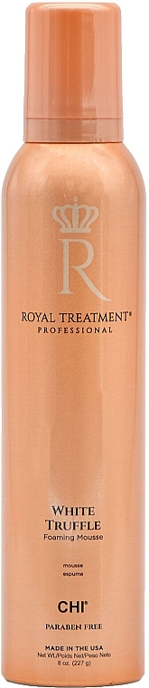 Mus do włosów Biała Trufla - Chi Royal Treatment White Truffle Foaming Mousse — Zdjęcie N1