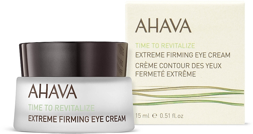 Ujędrniający krem na okolice oczu - Ahava Time to Revitalize Extreme Firming Eye Cream — Zdjęcie N2